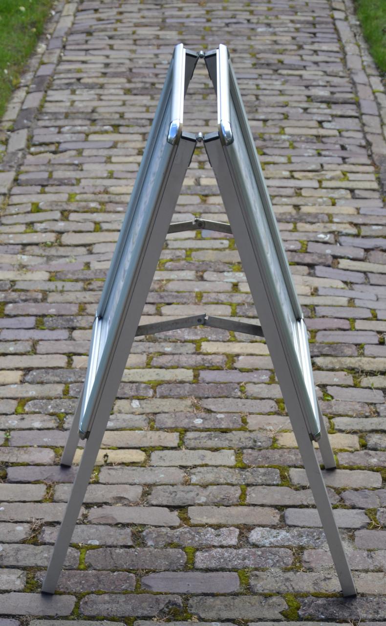 Aluminium stoepbord / klapbord