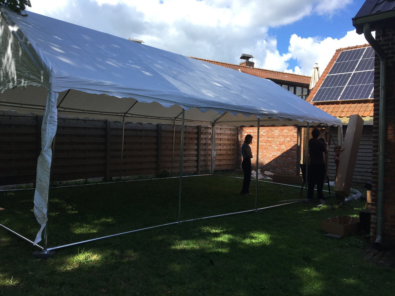 Partytent 5x8 meter