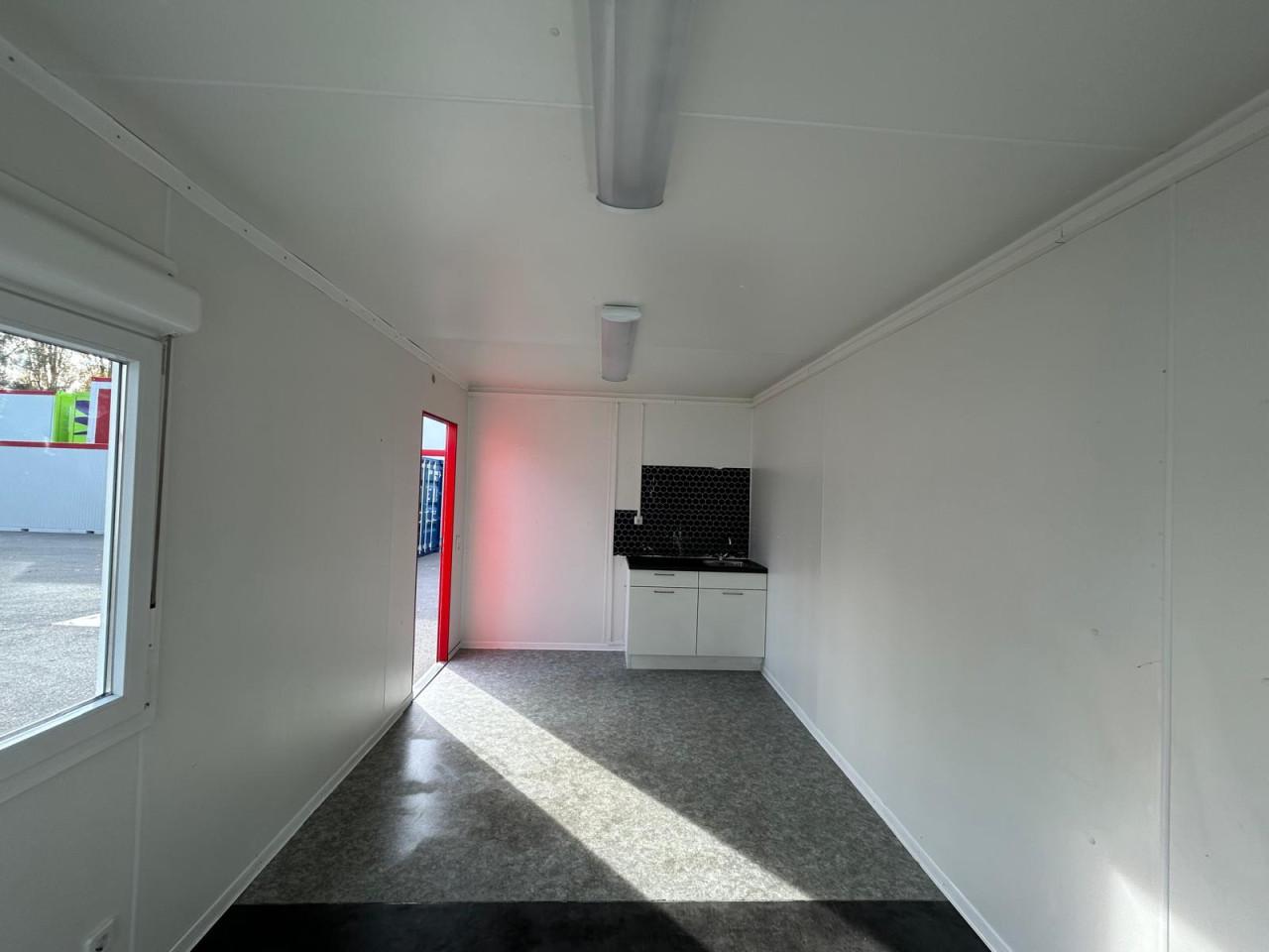 Kantoorunit 6x3 meter | Jong gebruikt | Met keukenblok |Direct beschikbaar!