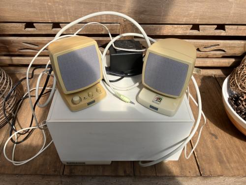 Vintage Altec Lansing ACS340 2.1 PC Speakerset met Subwoofer (Retro)