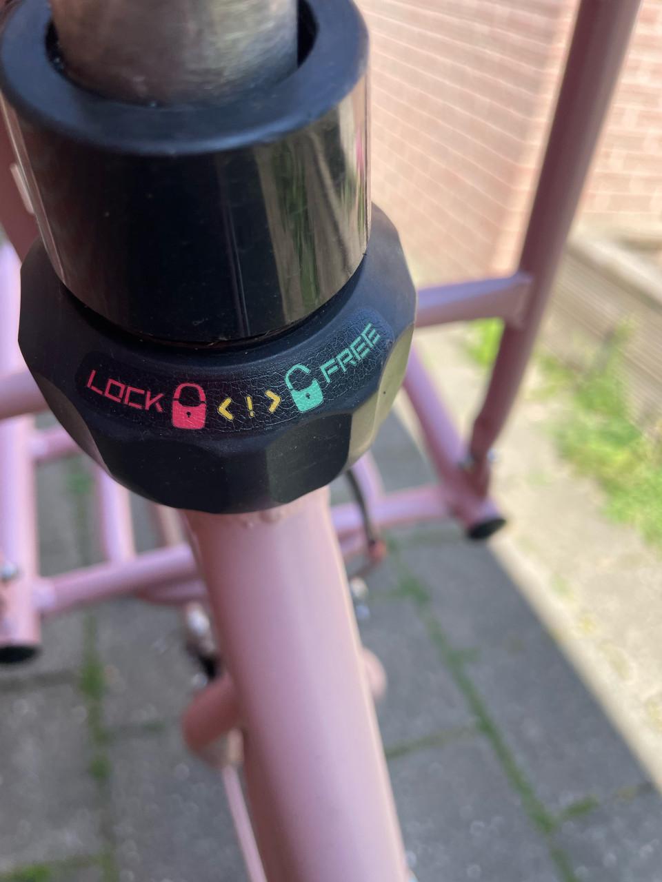Damesfiets.