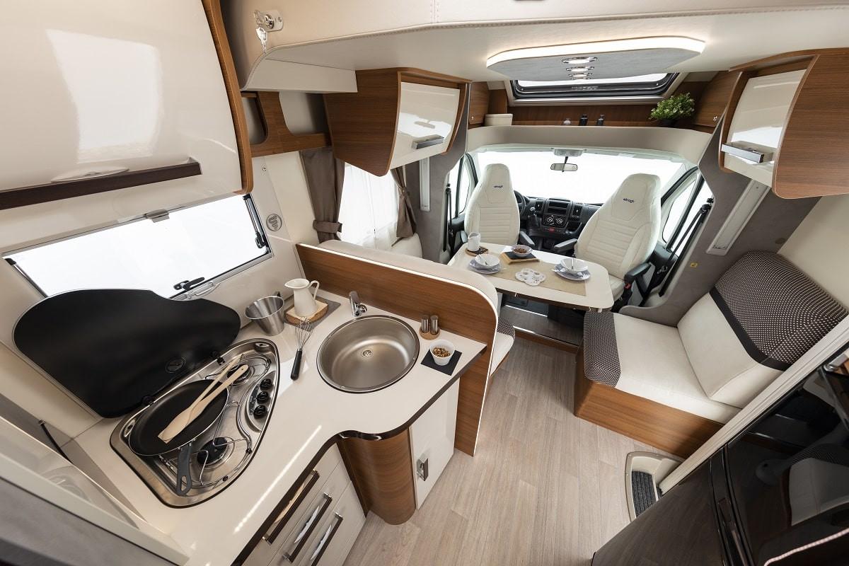 Elnagh Baron 573 - Half-integraal camper. 12 maanden garantie!