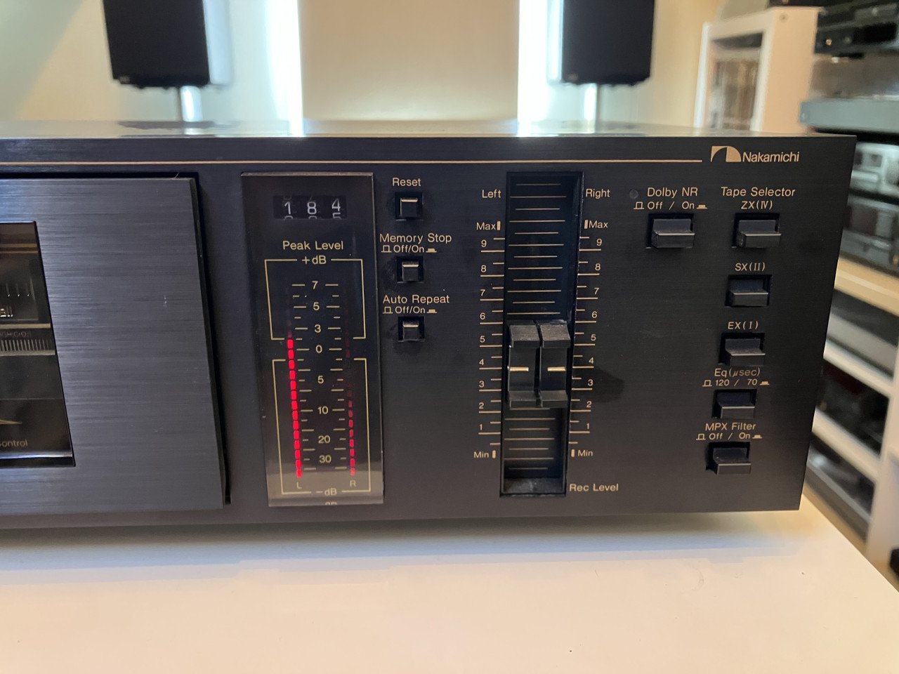Nakamichi BX-100 cassettedeck geserviced met 2 maanden garantie!