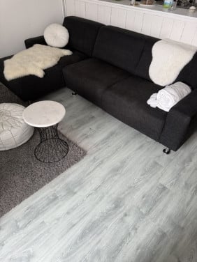 Hoekbank antraciet