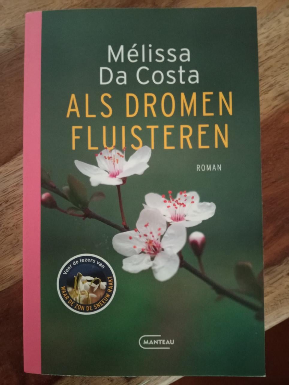 Boek 'Als dromen fluisteren ' van Melissa Da Costa