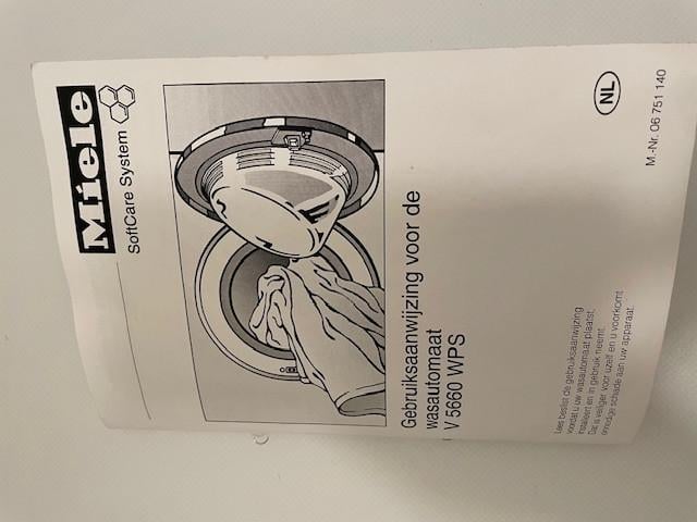 Miele wasmachine