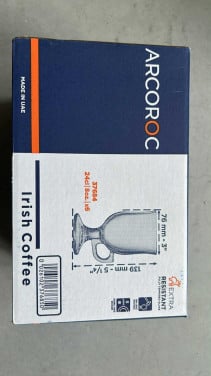 Arcoroc Irish Coffee glazen nieuw in doos