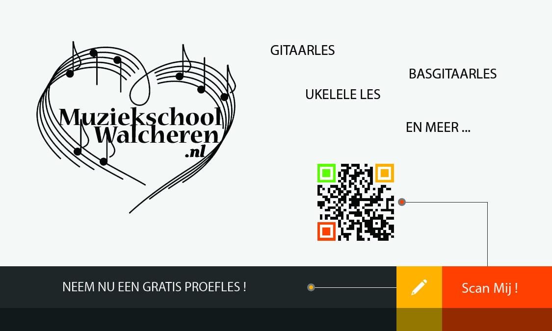 GRATIS PROEFLES GITAAR, BASGITAAR OF UKELELE