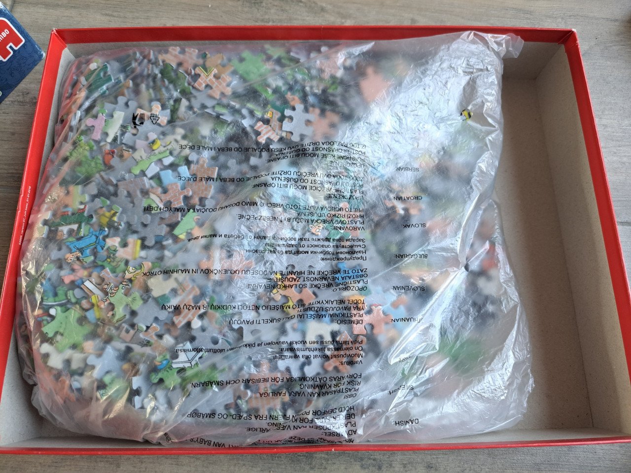 Puzzel Jan van Haasteren 2000 stukjes De Kunstmarkt