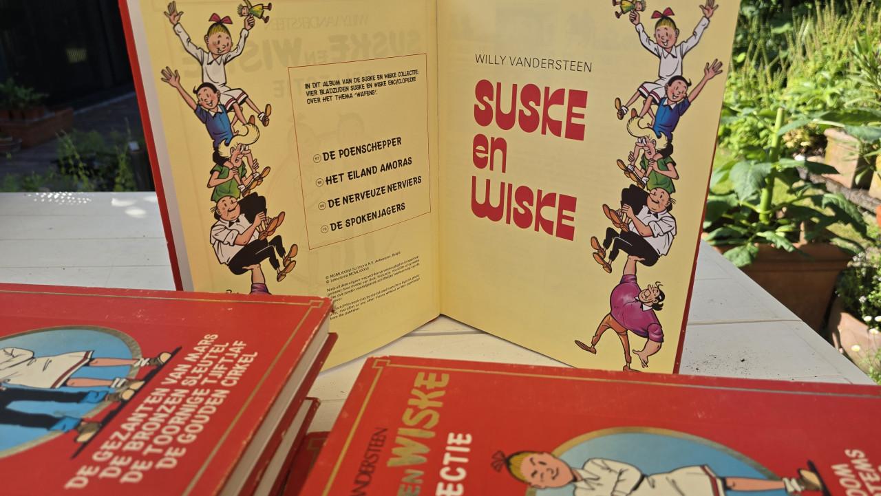 Suske en Wiske collectie 8 boeken📚