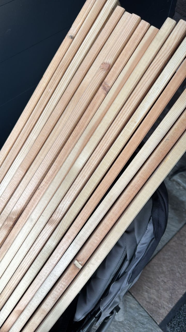 1-persoonsbed (90x200) - bedframe + lattenbodem + matras