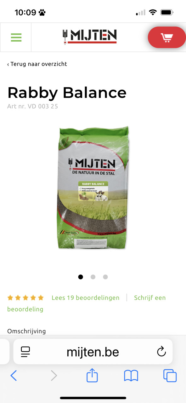 Gratis konijnenvoer en ren