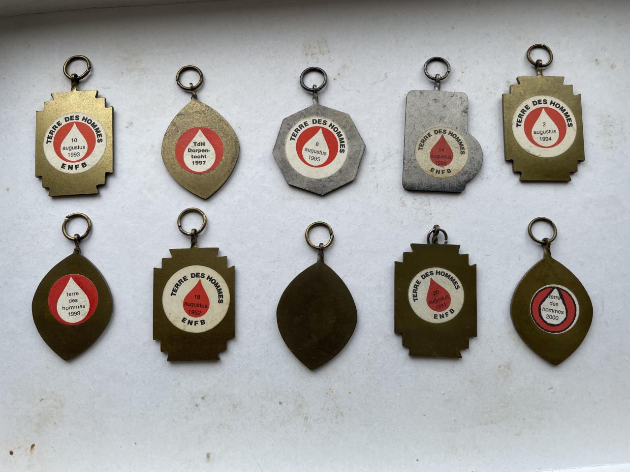 Medaille’s.  10x Walcheren.