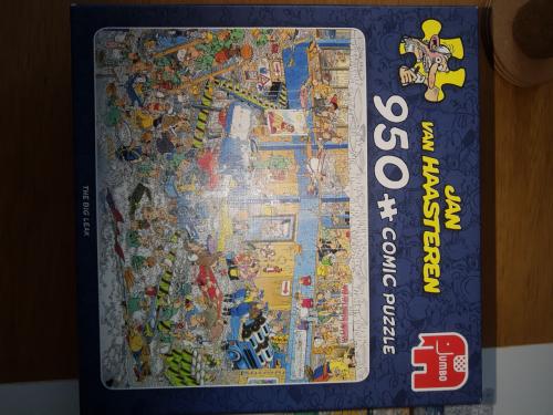 Van haasteren puzzel 950 stukjes the big leak 5 euro