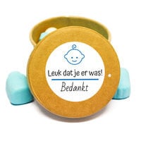 Geboortebedankjes Tweeling bedankjes