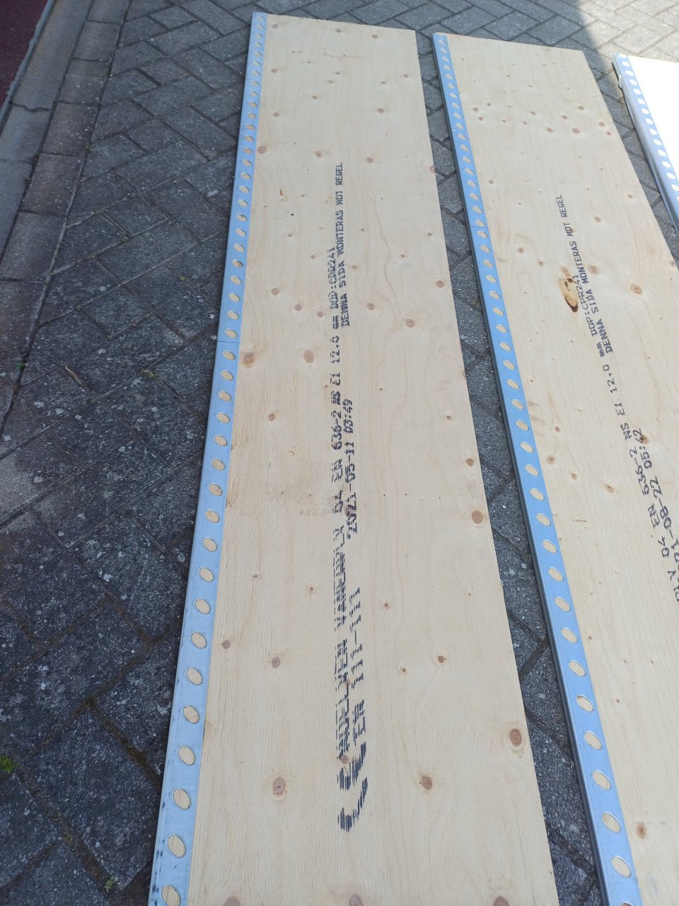 Vuren houten planken