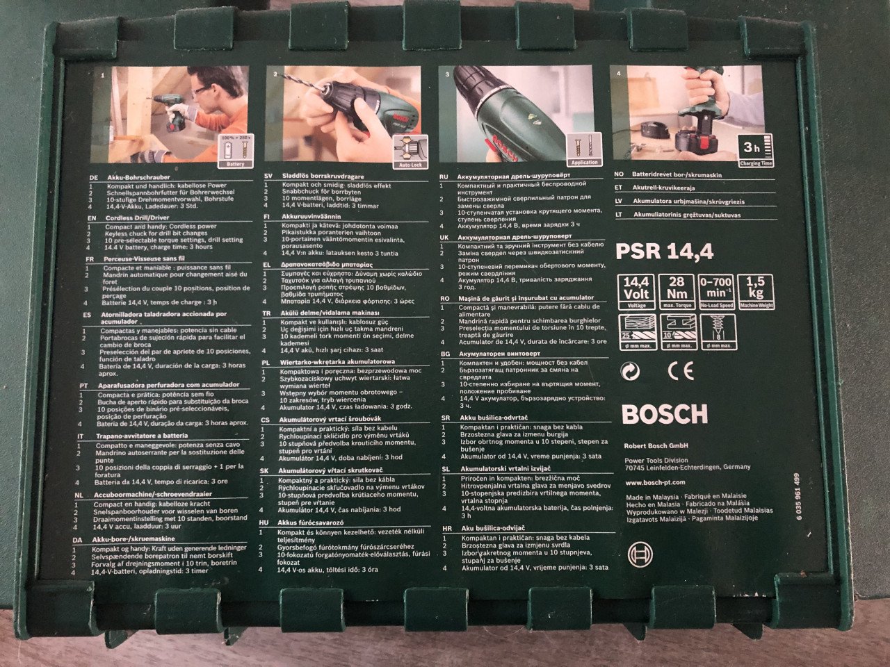 Bosch boormachine PSR 14,4