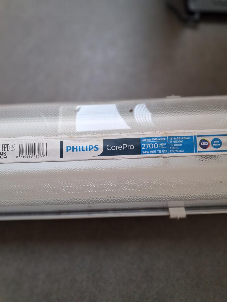 TL- armatuur voor garage 2 stuks