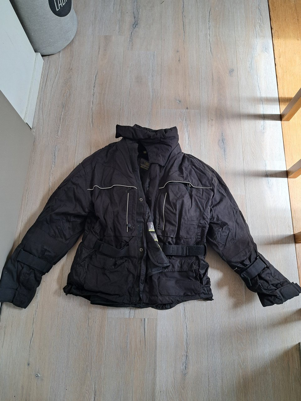 Motorjas Maat XL zwart