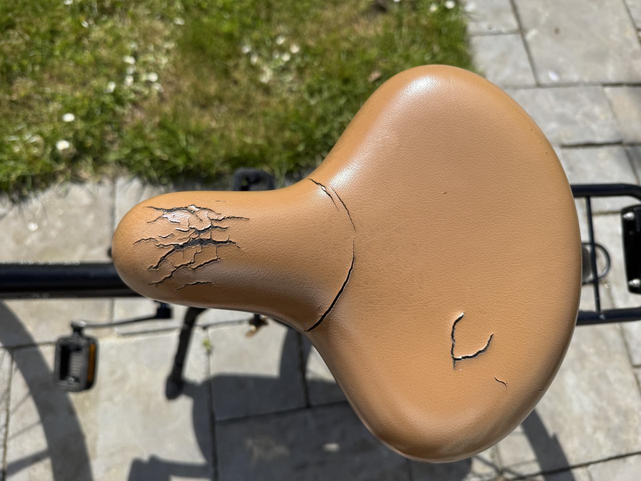 Tweedehands Cortina meisjesfiets zwart