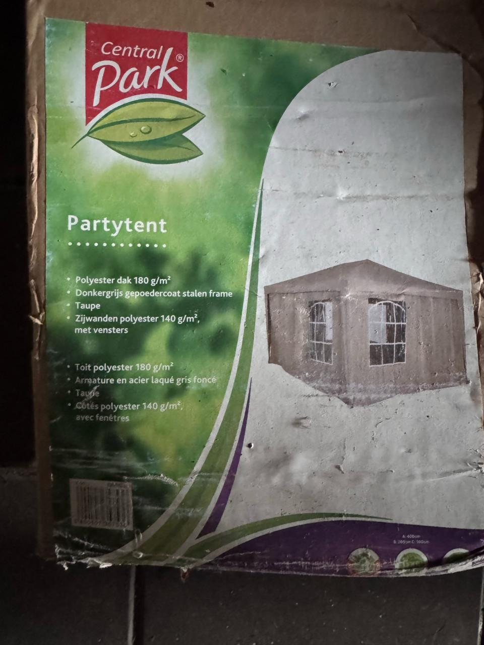 Partytent central park 300cm x 400cm