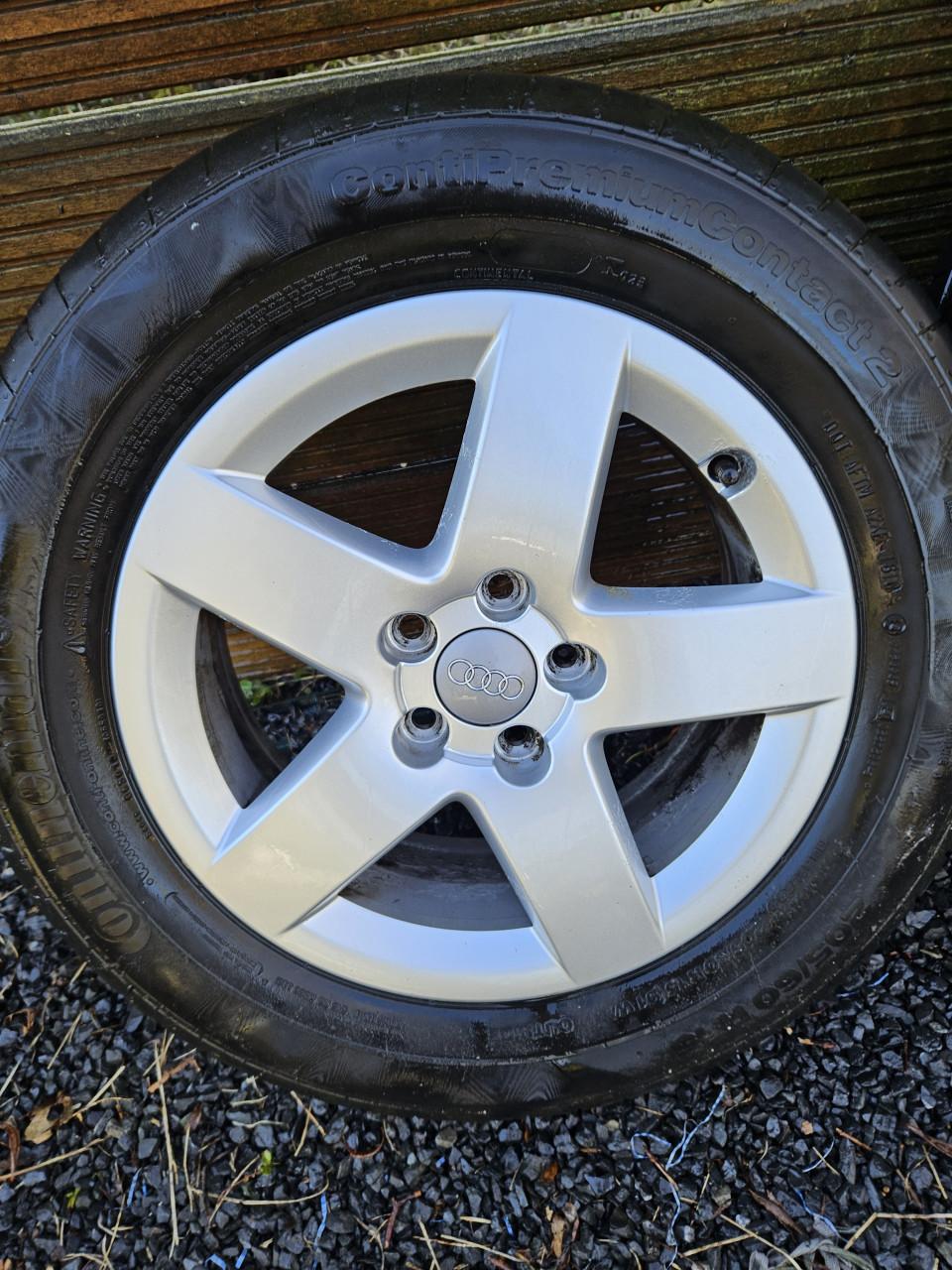Audi originele velgen 15 inch