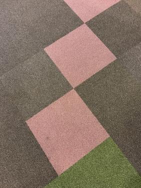 Gebruikte tapijt tegels 50x50