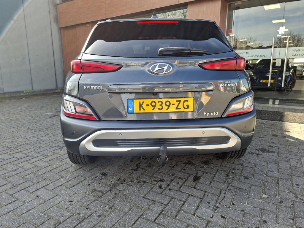 Hyundai Kona 1.6 gdi hev premium | lederen bekleding | stoel/stuur verwarmi