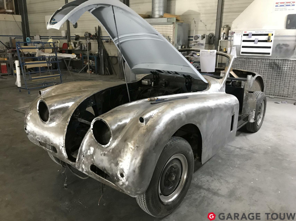 Jaguar Xk 140 dhc restauration project