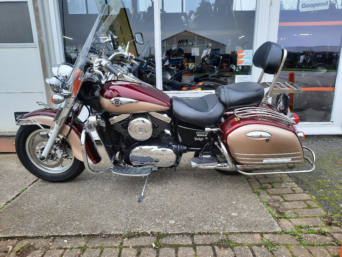 Kawasaki Vulcan 1500 Classic tourer uit 2003