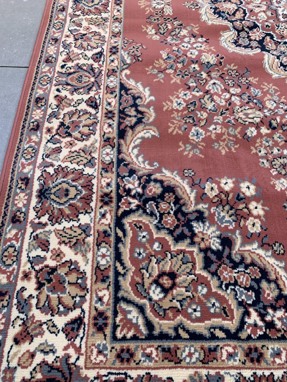 ✨Super Leuk NIEUW Oud Roze Vintage Vloerkleed✨286 bij 187 cm✨