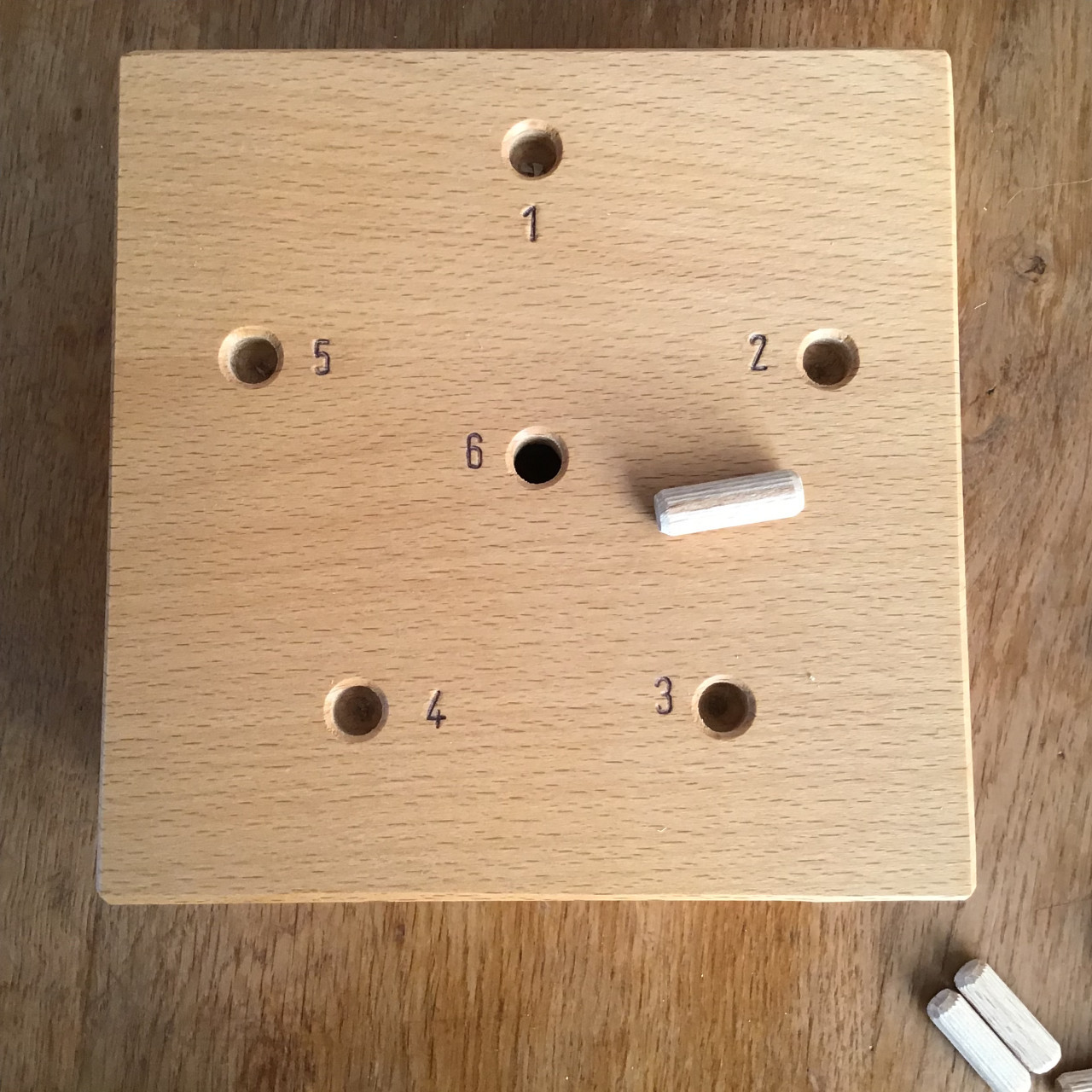 Pokerkistje oudhollands spel - hout - oud Hollands pokerspel