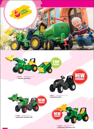 Landbouw speelgoed siku bruder traptrekkers