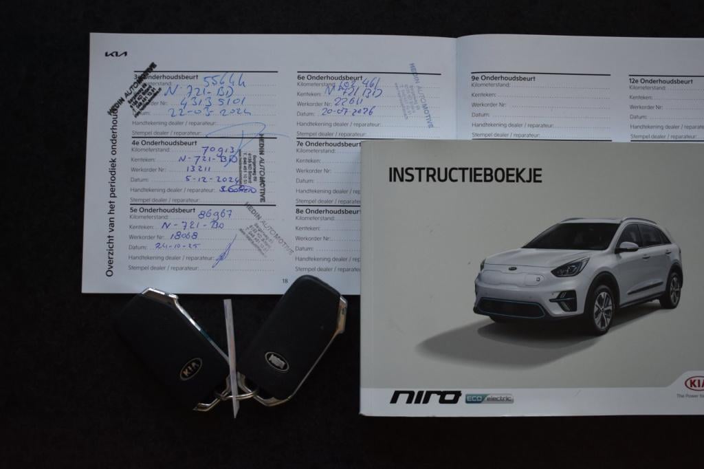 Kia E-niro dynamicplusline 64 kwh soh 100% | stoelverwarming | schuifdak | 
