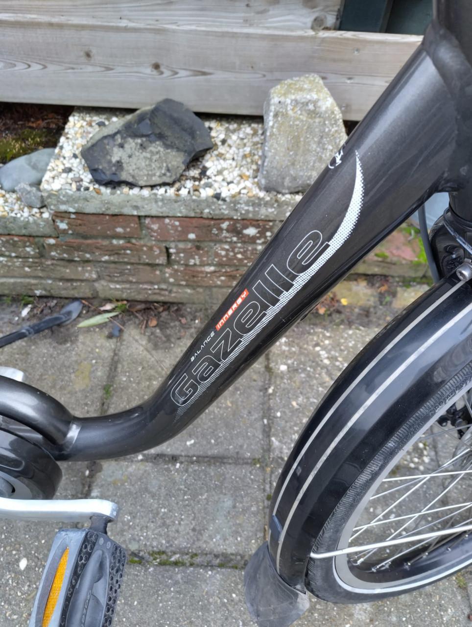 Gazelle lage instap en lage zit damesfiets