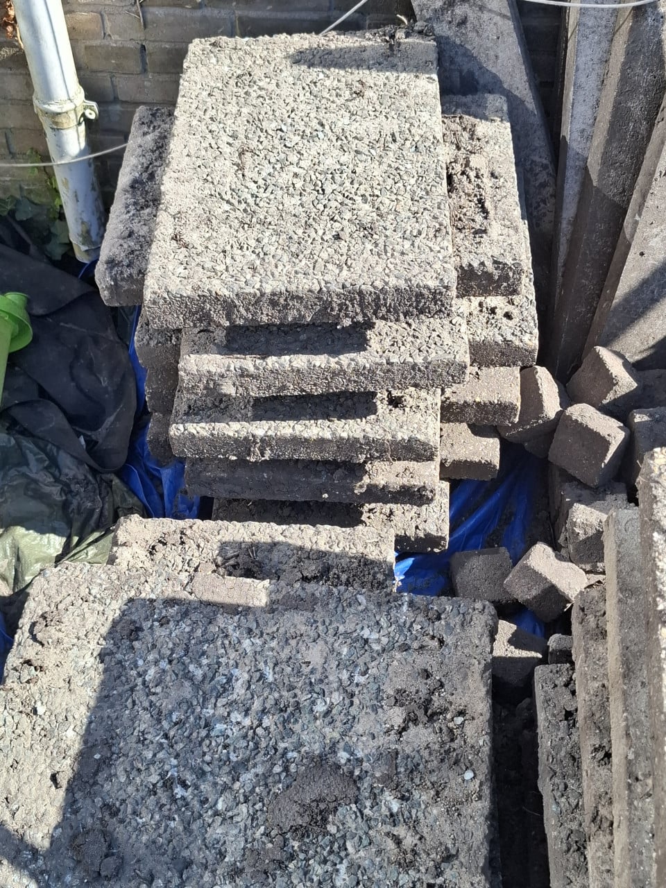 Tegels 60x40  50+ stuks