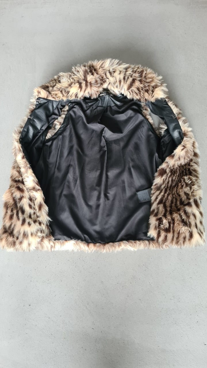 Bodywarmer fake fur
