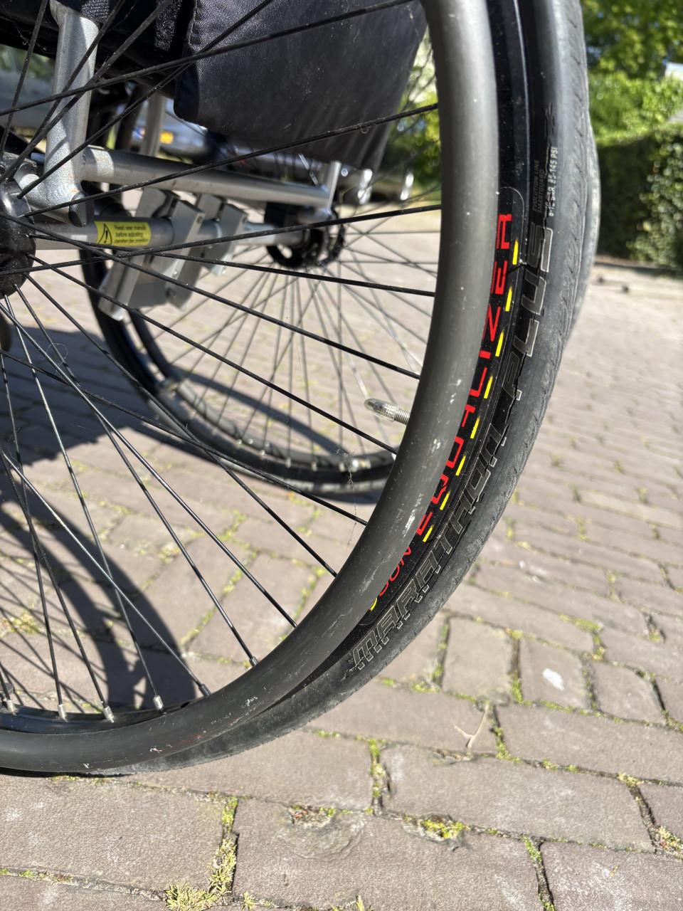 Handbike rgk rolstoel fiets