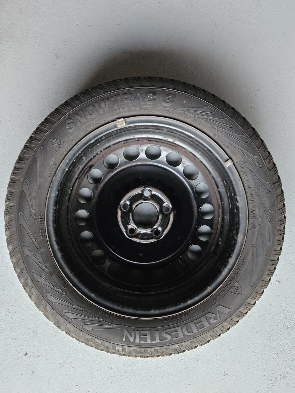 Set winterbanden Opel Astra op velg