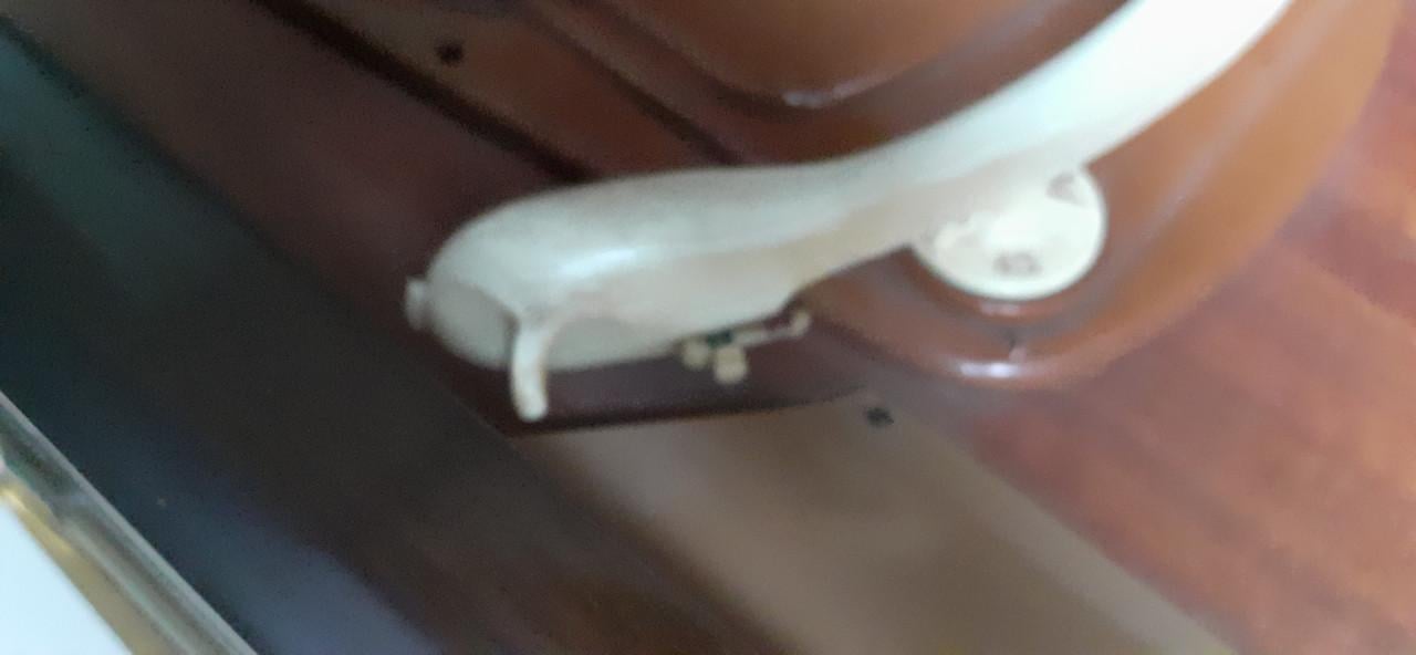 Radio vintage met pick up pepertum ebner merk greatz 428