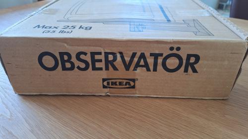 Ophangbeugel met plateau IKEA