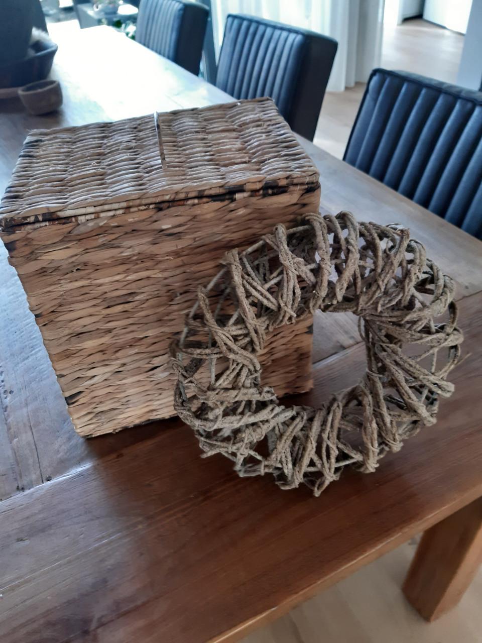 Mandje en Krans geen koeriersdiensten