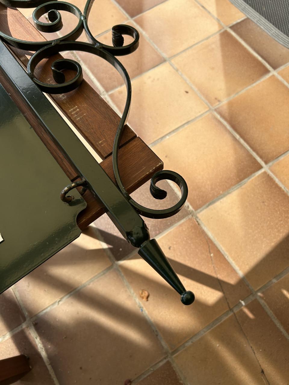 Metalen naambord