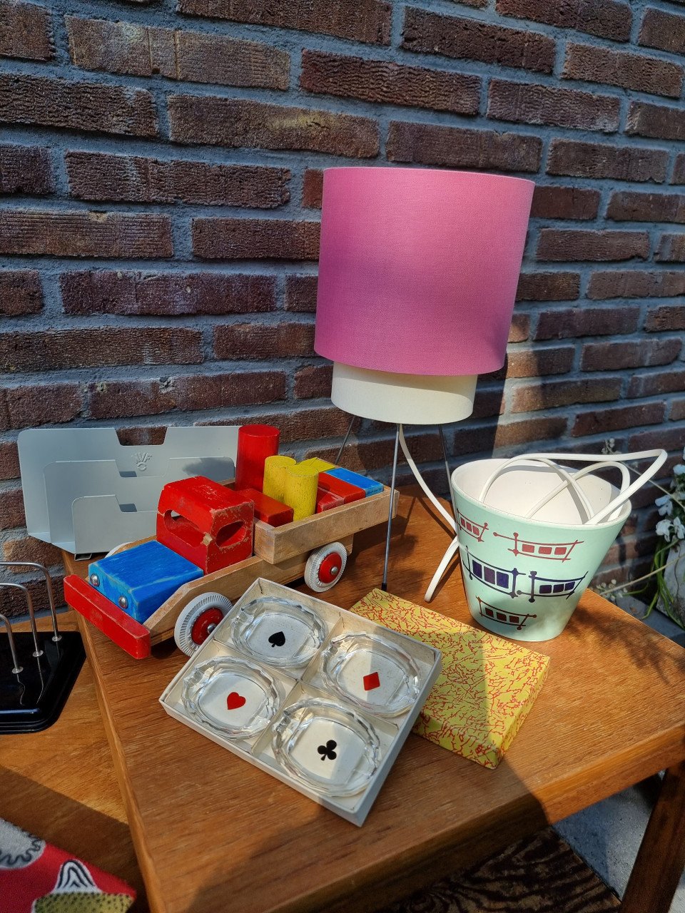 Verzameling vintage artikelen