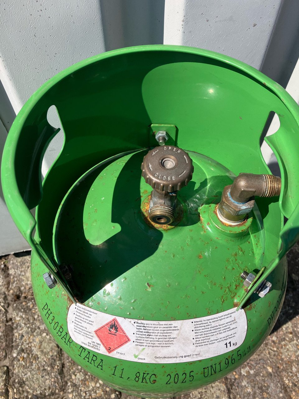 LPG / Gasfles mer automatische afslag