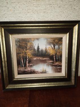 Schilderij landschap