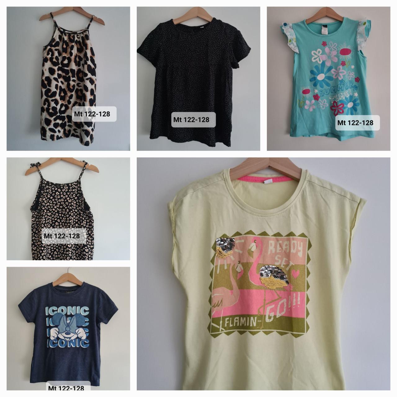 6 stuks leuke en mooie shirts in mt 122-128 oa Zara ed