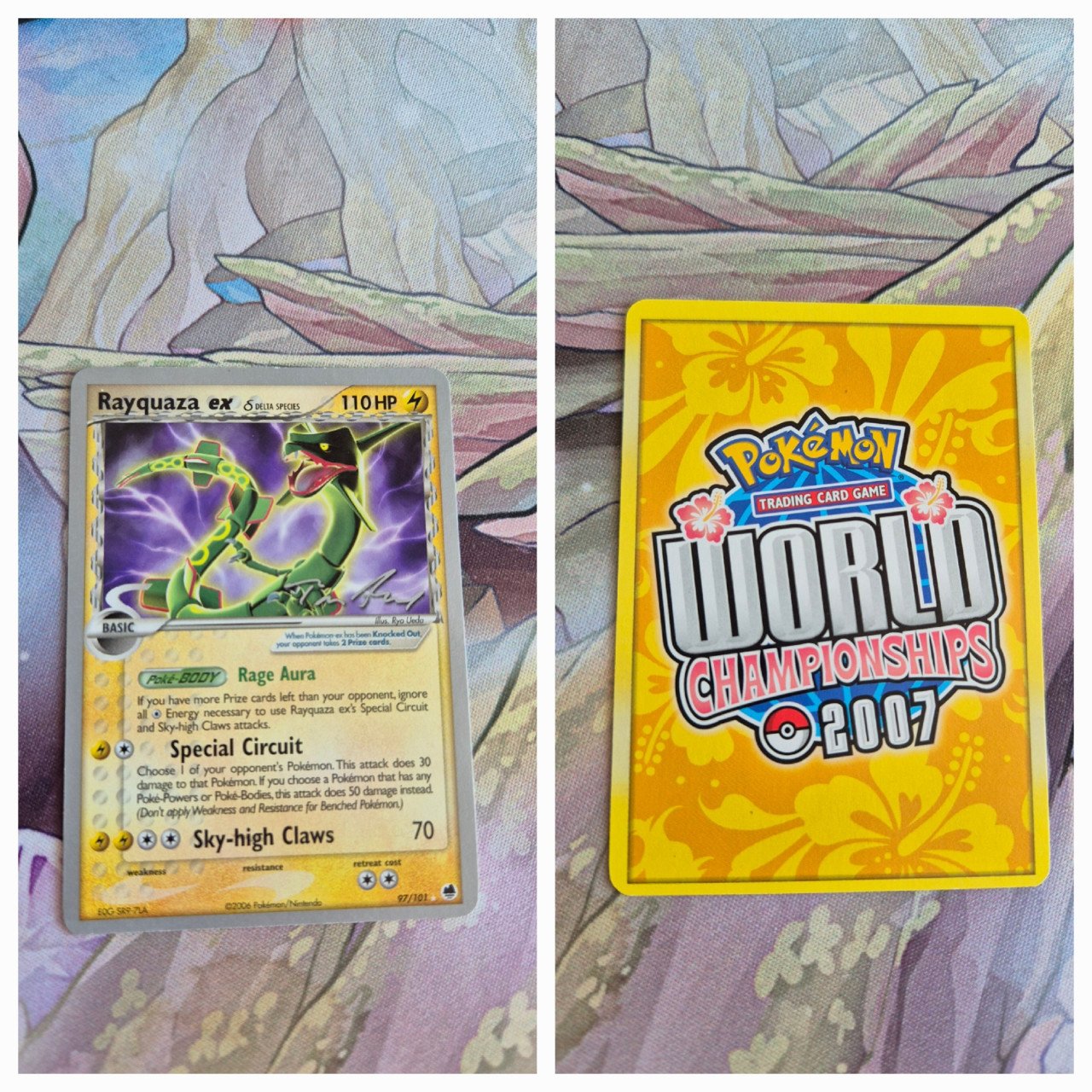 Pokemon TCG WC 2007 kaarten - 5 stuks