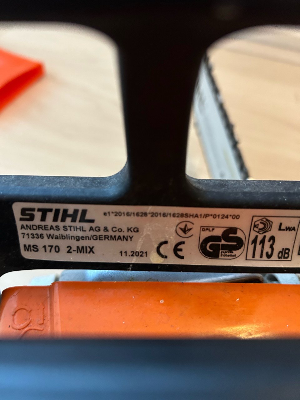 Tekoop Stihl Kettingzaag Ms170 2- mix NIEUW