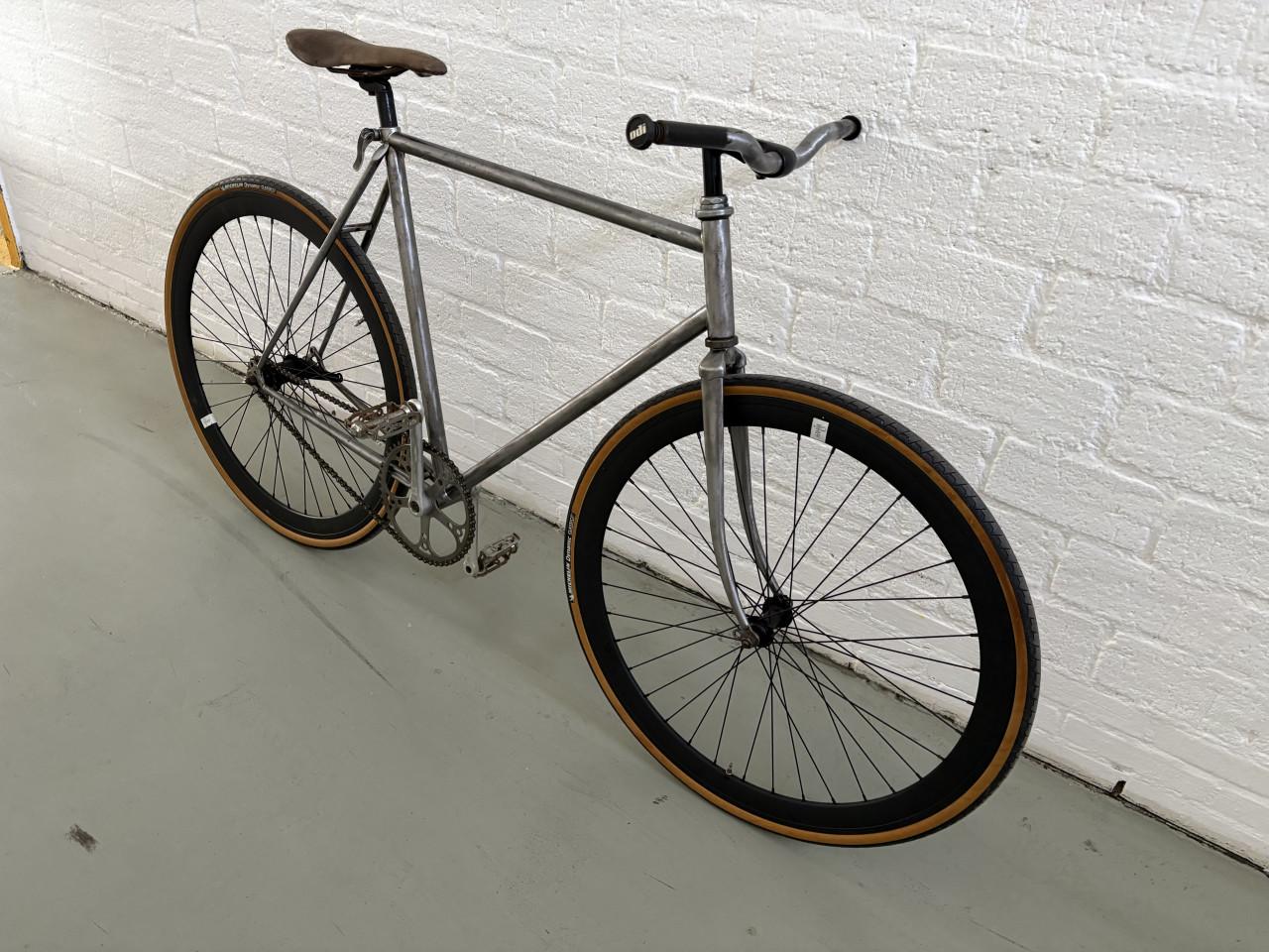 Single Speed fiets met terugtraprem